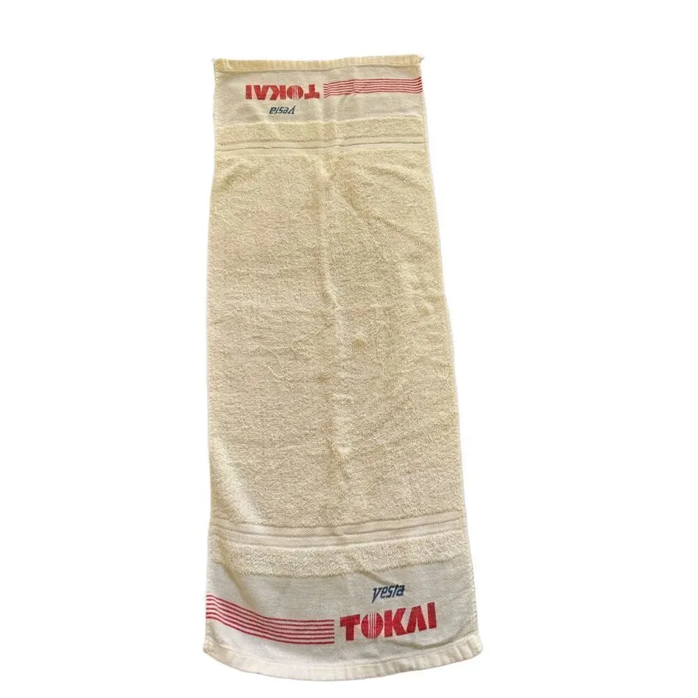 Vesta Tokai sports towel vintage Japanese cigarette biopipe filters company